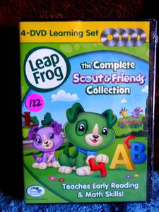 lot 122 image: Leapfrog The Complete Scout and Friends Collection New DVD Boxed Set, SEALED