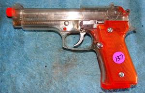 lot 137 image: Daisy Airstrike 240 Clear Orange Airsoft Rare Discontinued