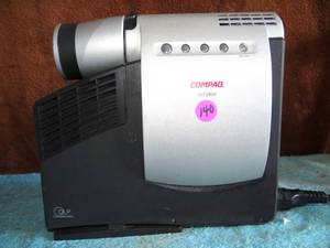 lot 140 image: Compaq MP1800 DLP LCD Home Theater Projector - TESTED WORKING