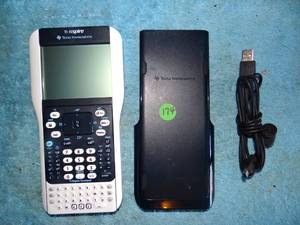 lot 174 image: Texas Instruments TI-Nspire Graphing Calculator wCover