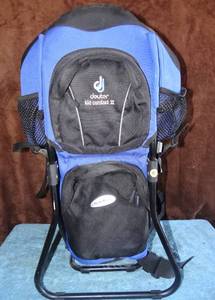 lot 187 image: Deuter Kid Comfort II Child Carrier Hiking Backpack Outdoor Backpacking $$$$