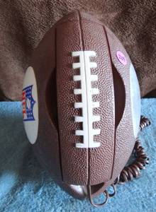lot 209 image: Vintage NFL Football Telephone Columbia Tel-Com Model # NFL-28 JACKSONVILLE JAGUARS