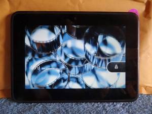 lot 224 image: Amazon Kindle Fire HD 7 INCH TABLET - TESTEDWORKING