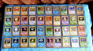 lot 247 image: VINTAGE POKEMON CARDS - HOLO (40 CARDS TOTAL) 1999 WIZARDS COLLECTION $$$