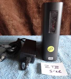 lot 250 image: Western Digital My Book 3.0 2TB External Hard Drive WDBAAH0020HCH-00 $$$