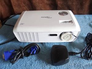 lot 253 image: Optoma HD65 DLP Projector - TESTED  WORKING - SEE COMPS $$$$