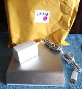 lot 254 image: Seagate Free Agent Desk External 500GB HDD 9ZC2A3-500 W Charger