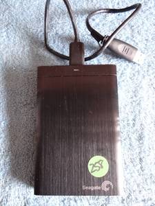 lot 258 image: SEAGATE SRD0SP0 500 EXTERNAL HARD DRIVE