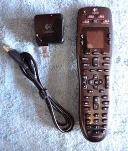 lot 71 image: Logitech Harmony 700 Rechargeable Remote with Color Screen