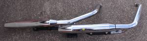 lot 356 image: Harley Davidson 65842-07 Exhaust Header Muffler Pipe Assembly $$$