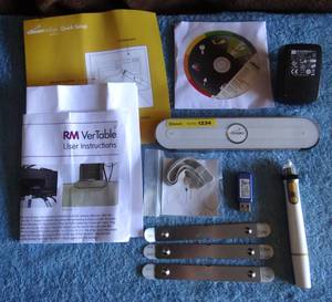 lot 373 image: RM VerTABLE PEN. SOFTWARE, USER INSTRUCTIONS AND ACCESSORIES AS SHOWN
