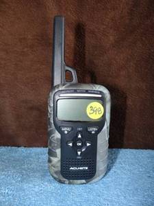 lot 398 image: Acu-Rite Model 8552W Portable Weather Radio.