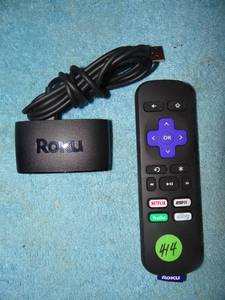 lot 414 image: Roku 3930x Express HD Streaming Media Player With Remote and Power Adapter