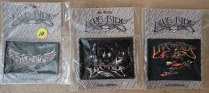 lot 10 image: LIVE TO RIDE MOTORCYCLE THEMED PATCHES - NIP