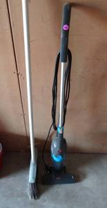 lot 62 image: BISSELL 3-in-1 Lightweight Corded Stick Vacuum  & Floor Broom
