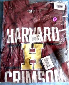lot 89 image: HARVARD CRIMSON - MENSLARGE T -SHIRT - NEWSEALED BAG