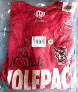 lot 90 image: NORTH CAROLINA STATE WOLFPACK - MENS 2XL T-SHIRT - NEWOPENED BAG