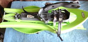 lot 93 image: MORPHO TRIMMYALP ULTRALIGHT SNOW SHOES - NEW $$$