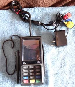 lot 96 image: PAX S300 Credit Card Terminal w Standard Pigtail Connection & Power Supply $$$