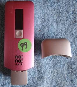 lot 99 image: No No Hair Pro 3 - Pink Hair Removal System