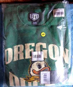 lot 100 image: OREGON DUCKS MENS SWEATSHIRT - SIZE XL - NEWSEALED