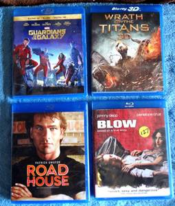 lot 127 image: COLLECTION OF FOUR BLUE RAY DVDS AS SHOWN
