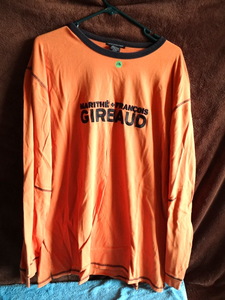 lot 176 image: MARITHE & FRAMCOIS GIRBAUD LONG SLEEVE SPORT SHIRT - MENS XXL