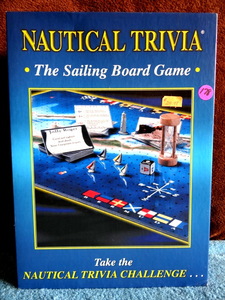 lot 178 image: Vintage Nautical Trivia The Sailing Board Game $$$