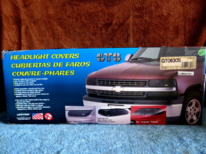 lot 212 image: DODGE RAM FULL SIZE TRUCK - 2004ON HEADLIGHT COVERS - NIB (PART #GT0630S) $$$