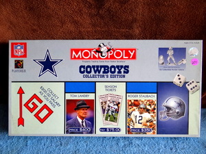 lot 271 image: 2003 NFL Dallas Cowboys Monopoly Collectors Edition - CHECK COMPS $$$