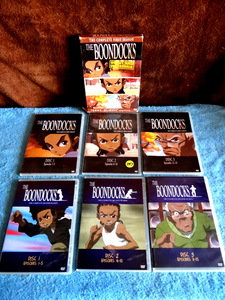lot 297 image: BOONDOCKS - SEASON 1 & 2 DVD COLLECTION