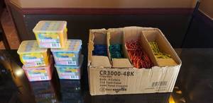 lot 166 image: Lot of Sidewalk Chalk and Crayons