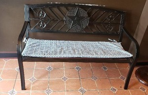 lot 174 image: 50 Metal Bench