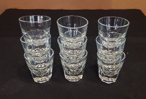 lot 244 image: Lot of 9 Shot Glasses