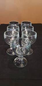 lot 249 image: Lot of 7 Margarita Goblets