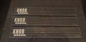 lot 263 image: Lot of 3 Knob Creek Bourbon Bar Mats