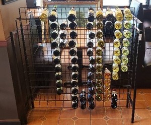 lot 273 image: Wine Rack with Contents SEE DESCRIPTION