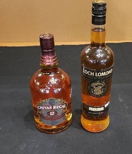 lot 281 image: 2 Bottles of Scotch Whiskey SEE DESCRIPTION