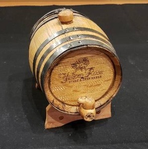 lot 287 image: Miniature Wood Bourbon Barrel