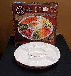 lot 293 image: 18 Lazy Susan 6 Piece Set