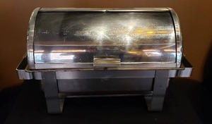 lot 298 image: Large Rectangular Chafing Dish