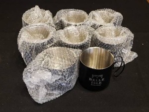 lot 306 image: Lot of 8 Belle Island Moonshine Mugs