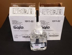 lot 311 image: 2 Boxes of Gojo Soap Dispenser Refills - 3 Total Refills