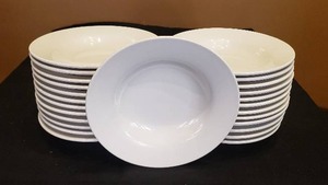 lot 322 image: Lot of 25 9 Soup Bowls