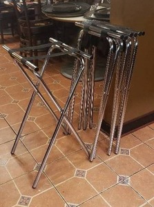 lot 336 image: Lot of 4 Tray Stands