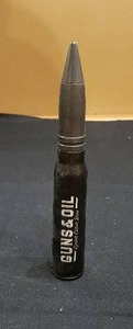 lot 363 image: Guns and Oil Brewing Co. Limited Edition Brew Tap Handle