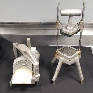 lot 9 image: French Fry Cutter and Vegetable Slicer