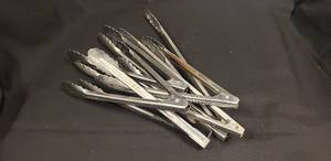 lot 40 image: Lot of 8 Tongs