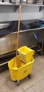 lot 46 image: Mop Bucket with Mop