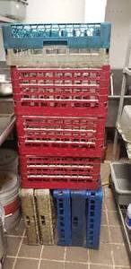 lot 50 image: Lot of 10 Commerical Dish Racks